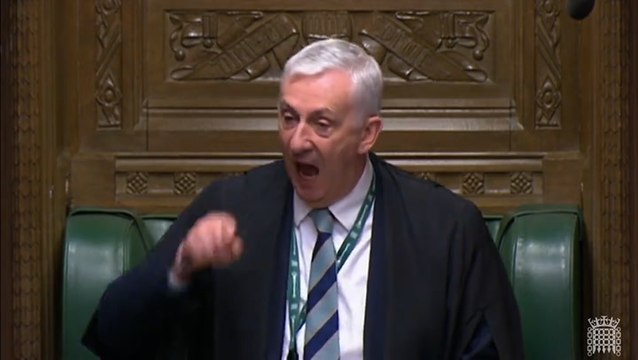 Watch as Hoyle scolds Kemi Badenoch in Commons: ‘Who do you think you are speaking to?’