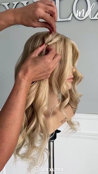 You'll be looking gorgeous all day long with this  hairstyle