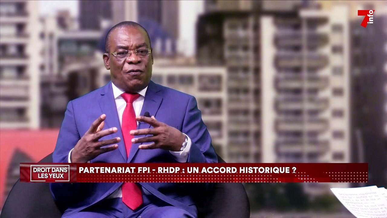 Droit dans les yeux  | Invité : Pascal Affi N'guessan, président du Front populaire ivoirien