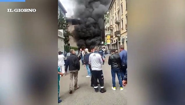 Milano, l'esplosione in zona Porta Romana
