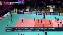 Tim Voli Putri Indonesia Takluk Ketemu Thailand