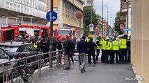 Esplosione a Milano, in fiamme un furgone di bombole d'ossigeno