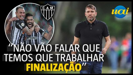 Coudet ironiza críticas após vitória do Atlético-MG