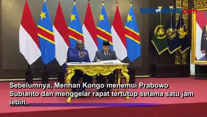 Minta Pasukan Khususnya Dilatih Indonesia, Menhan Kongo Temui Prabowo