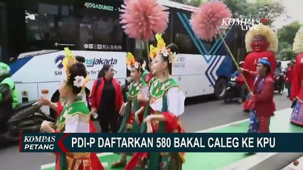 PDIP Daftarkan 580 Bakal Caleg ke KPU, Hasto Kristiyanto: Once dan Denny Cagur Gabung