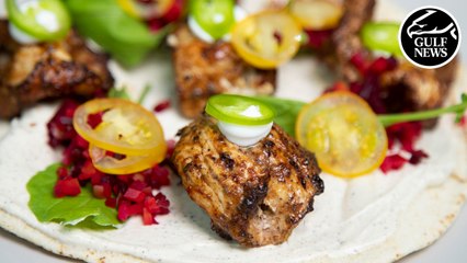 Shawarma chicken tikka