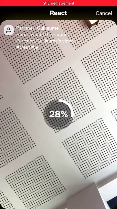 Voici ma nouvelle vidéo