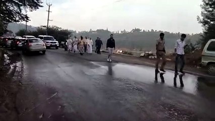 आचार्य विमलसागरसूरीश्वर आदि ठाणा ने ऊटी की ओर किया ​विहार