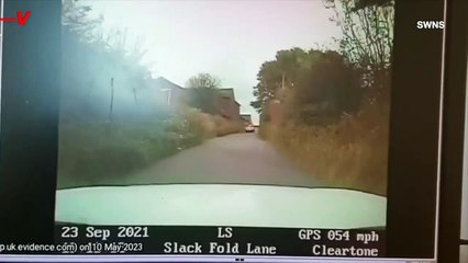 Footage Shows Reckless Driver Flip Car Twice in Possession of Drugs