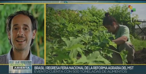 Feria Nacional de la Reforma Agraria retorna a Brasil
