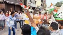महिला कांग्रेस की प्रदेशाध्यक्ष की मौजूदगी में कांग्रेसियों ने फूंका केंद्र की भाजपा सरकार व ईडी का नगर में पुतला