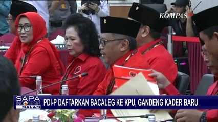 PDIP Daftarkan 580 Bakal Caleg Pemilu 2024 ke KPU, Gandeng Kader Baru!