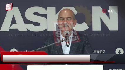 Bakan Soylu'dan 'dergi kapağı' tepkisi
