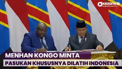 Menhan Kongo Temui Prabowo, Minta Pasukan Khususnya Dilatih Indonesia