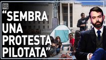 Universitari in tenda per protesta ▷ Giraldo 