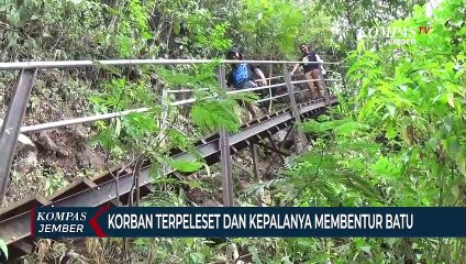 Download Video: Wisatawan Asing Tewas Terjatuh di Air Terjun Tumpak Sewu Lumajang