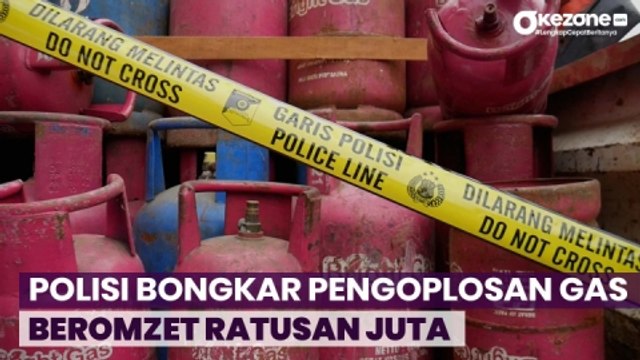 Polisi Bongkar Pengoplosan Gas Beromzet Ratusan Juta di Jaksel, Begini Modus Pelaku
