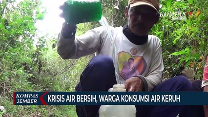 Warga di Situbondo Konsumsi Air Keruh Karena Kekurangan Air Bersih