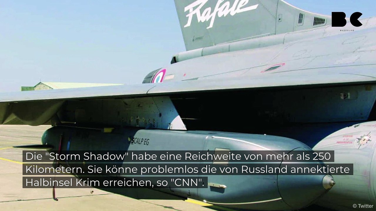 London liefert Langstreckenrakete des Typs 'Storm Shadow' an Ukraine