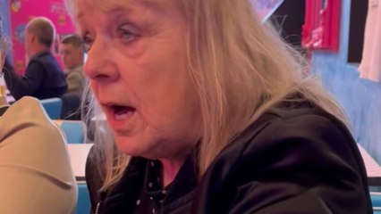 Grandma SURPRISED by insulting waitstaff at famous Karen's Diner