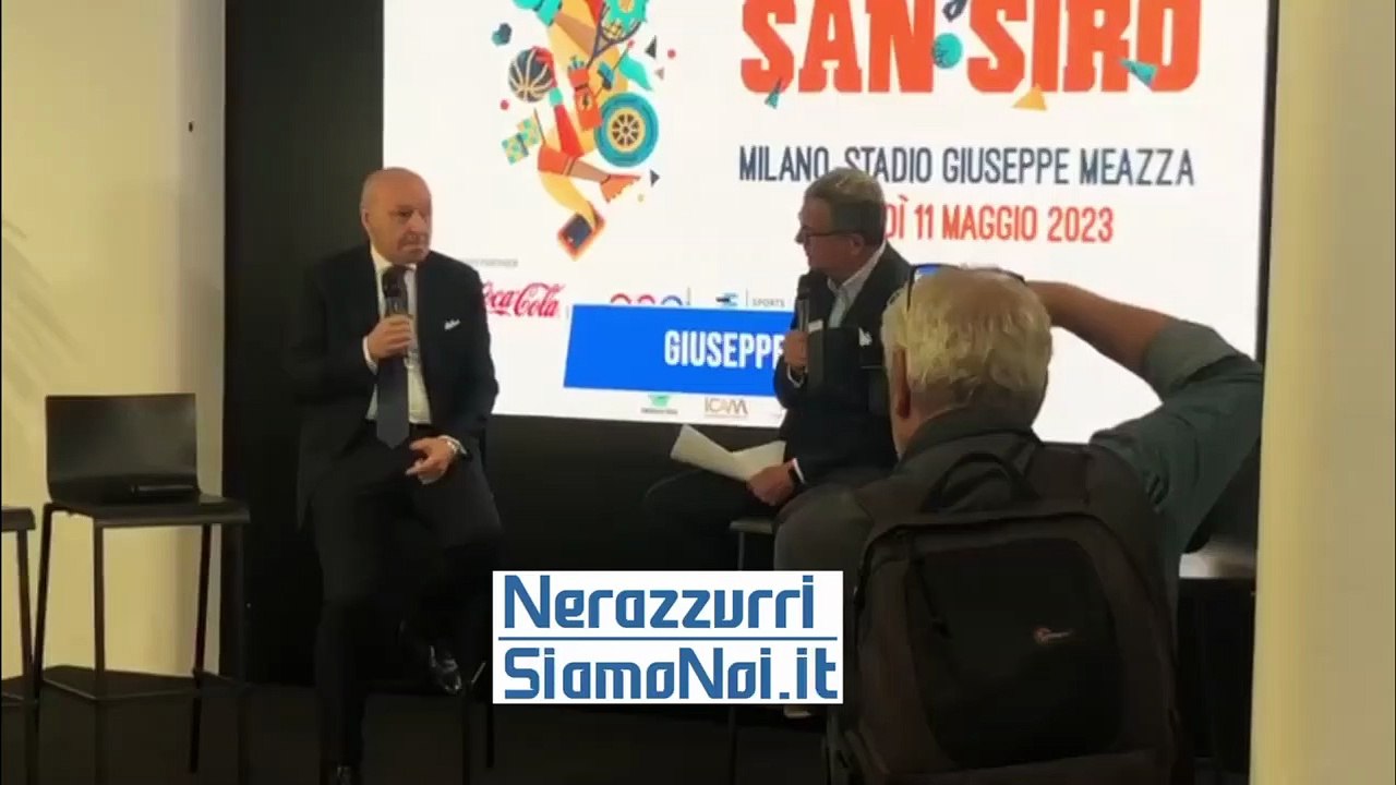 Marotta: "Inzaghi? Bravo nel modo di lavorare e sulla professionalità"