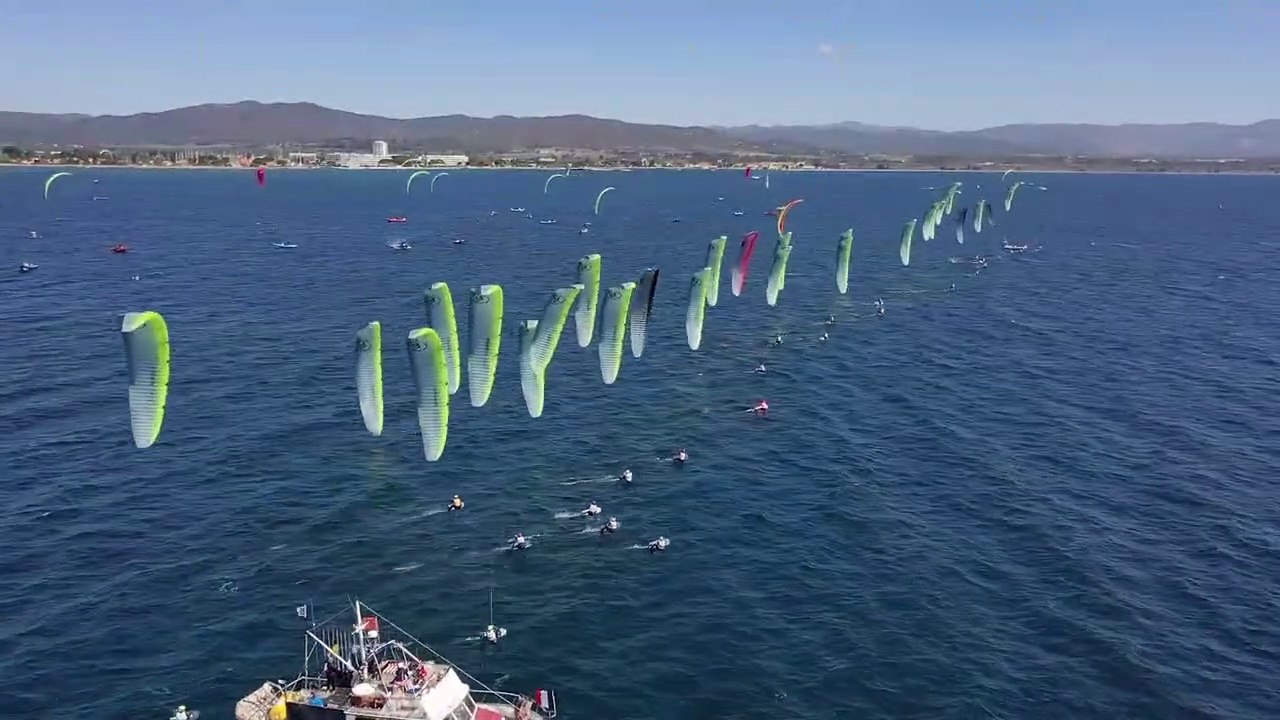 Fédération Française de Voile - FFVoile 2023 /  races today for the Formula Kite