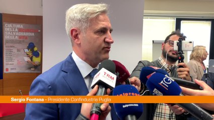 Fontana (Confindustria Puglia) "Ancora troppi infortuni sul lavoro"