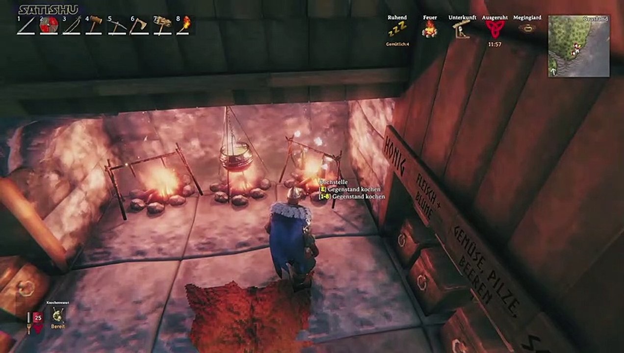 Action im Hügelland. Valheim #183