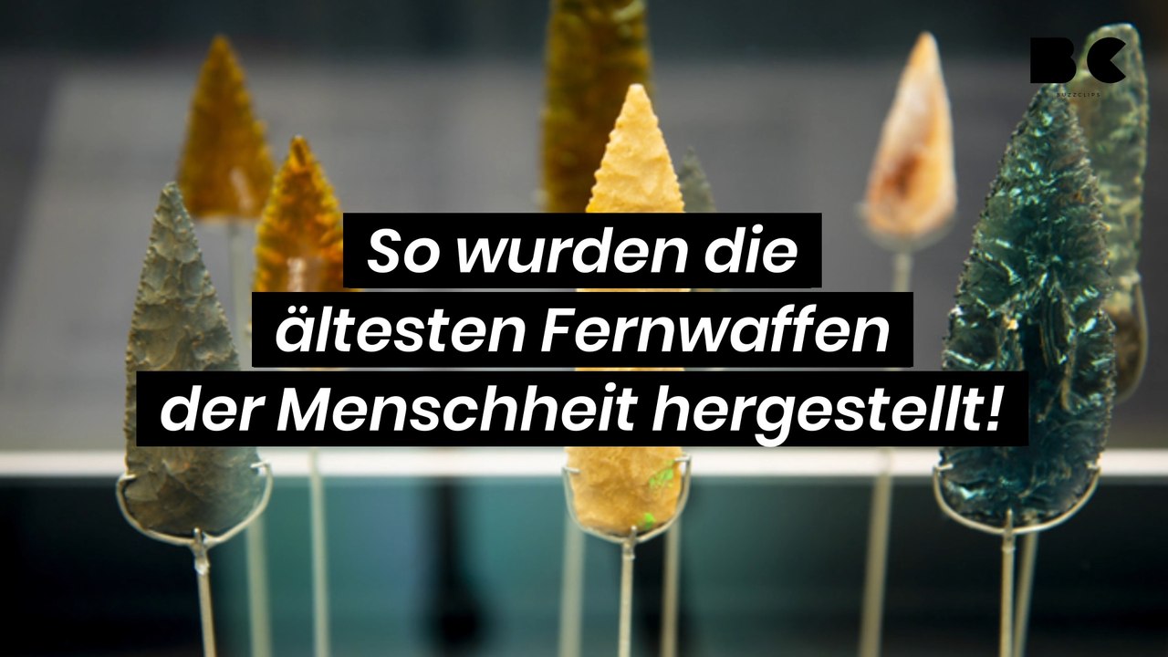 So wurden die ältesten fernwaffen der menschheit hergestellt!