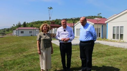 Hatay'da 60 prefabrik ev hak sahiplerine teslim edilecek