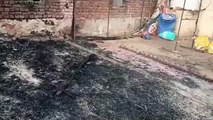 दौसा. बालाजी मोड़ पर कैफे में आग, लाखों रुपए का सामान जलकर हुआ राख