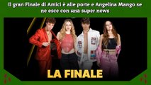 Il gran Finale di Amici è alle porte e Angelina Mango se ne esce con una super news