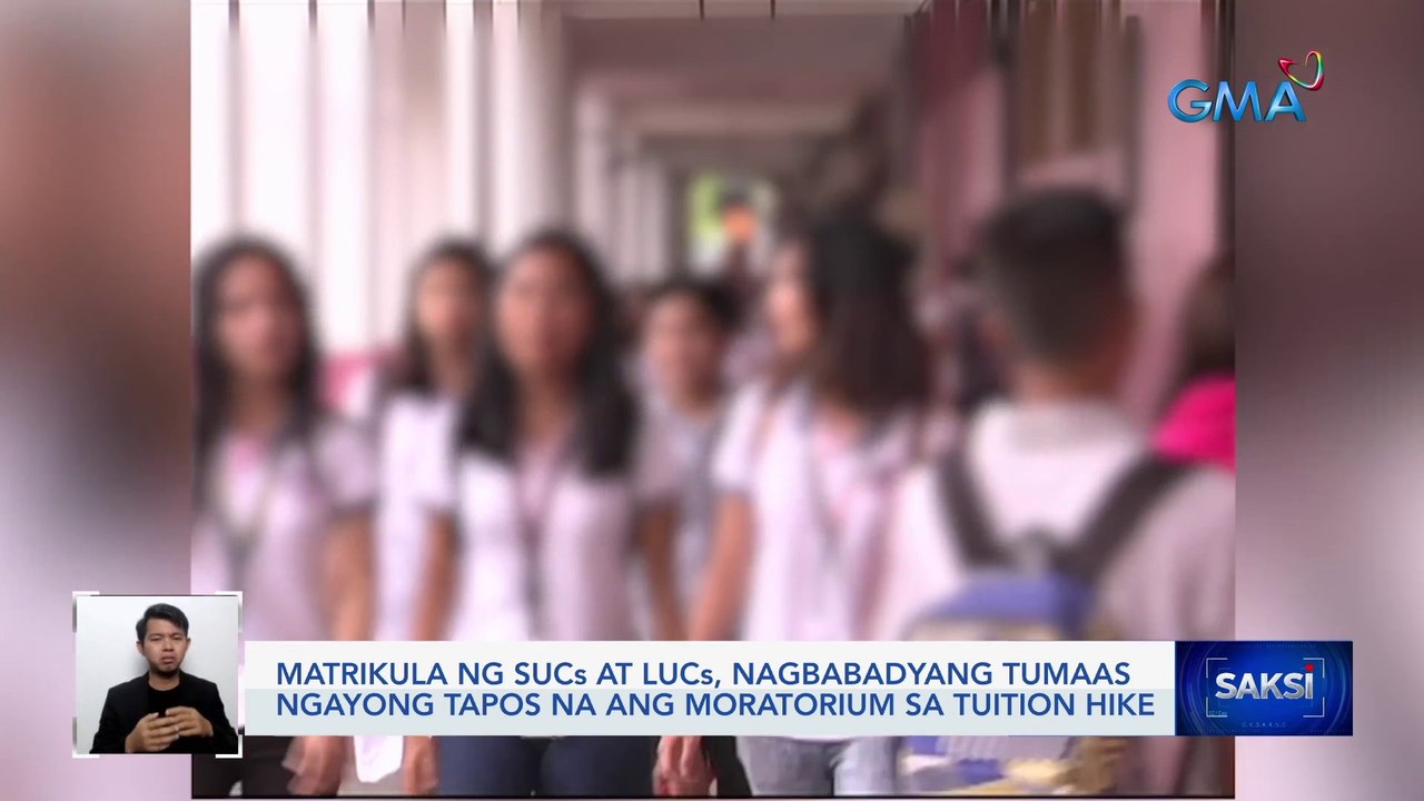Matrikula ng SUCs at LUCs, nagbabadyang tumaas ngayong tapos na ang moratorium sa tuition hike | Saksi