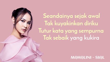 sial karaoke - mahalini