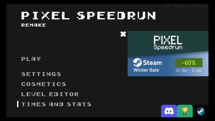 Pixel Speedrun: Any% Glitchless in 2:53:43 (Finally...)