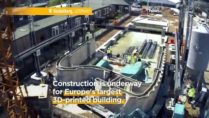 Only 140 hours needed to put together ‘Europe’s largest 3D-printed building’