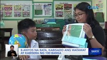 8-anyos na bata, kabisado ang watawat at kabisera ng 100 bansa | Saksi