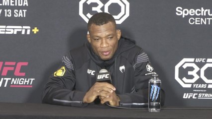 Jailton Almeida on his UFC heavyweight fight with Jairzinho Rozenstruik