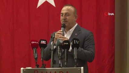 Bakan Çavuşoğlu: "Kim desteklerse desteklesin Suriye'de ve Irak'ta terör koridoru kurulmayacak"