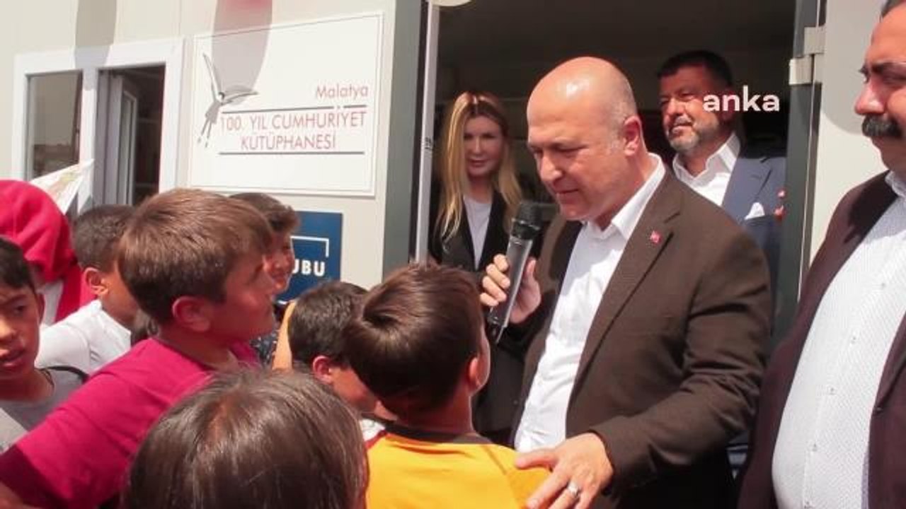 CHP'li vekillerden Güzelbahçe'de kütüphane, arıtma tesisi ve güneş paneli açılışı