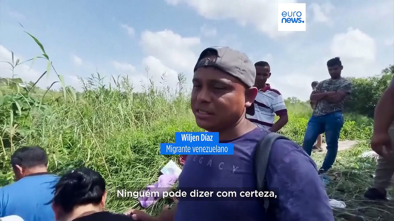Milhares tentam atravessar fronteira México-EUA