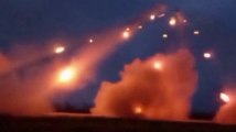 Ucrania lanza una oleada de cohetes 'Grad'