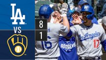 Resumen Dodgers de Los Ángeles vs Cerveceros de Milwaukee | MLB 10-05-2023