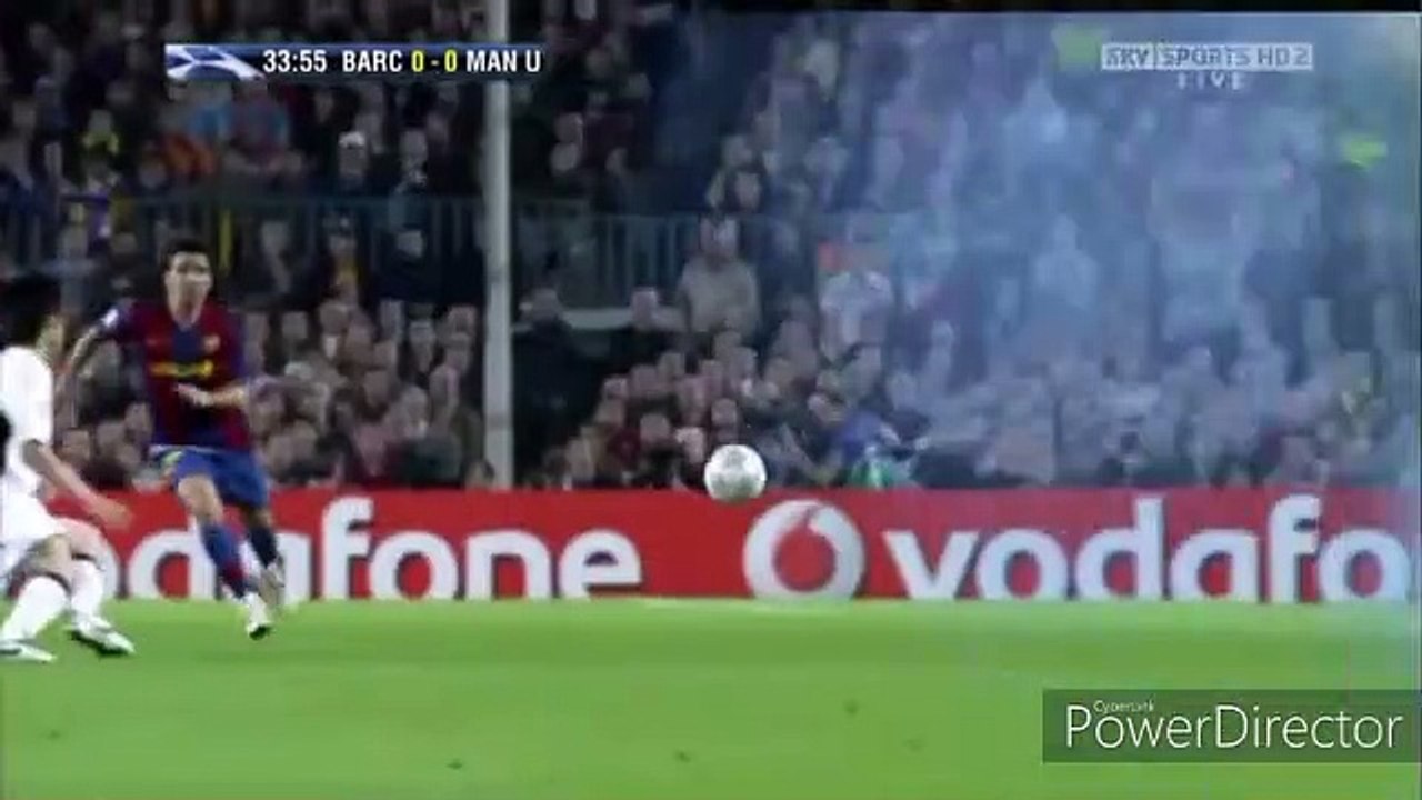 Yaya Toure vs Man Utd 2008 CL SF 1st Leg