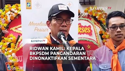 下载视频: Buntut Viral Pungli, Ridwan Kamil Sarankan Kepala BKPSDM Pangandaran Dinonaktifkan