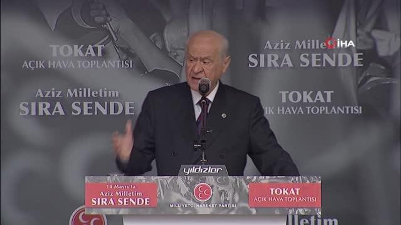 MHP Genel Başkanı Bahçeli: "Terör örgütlerinin adayı Kılıçdaroğlu felaketin mümessilidir"