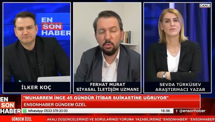 Siyasal İletişimci Ferhat Murat'tan Muharrem İnce yorumu
