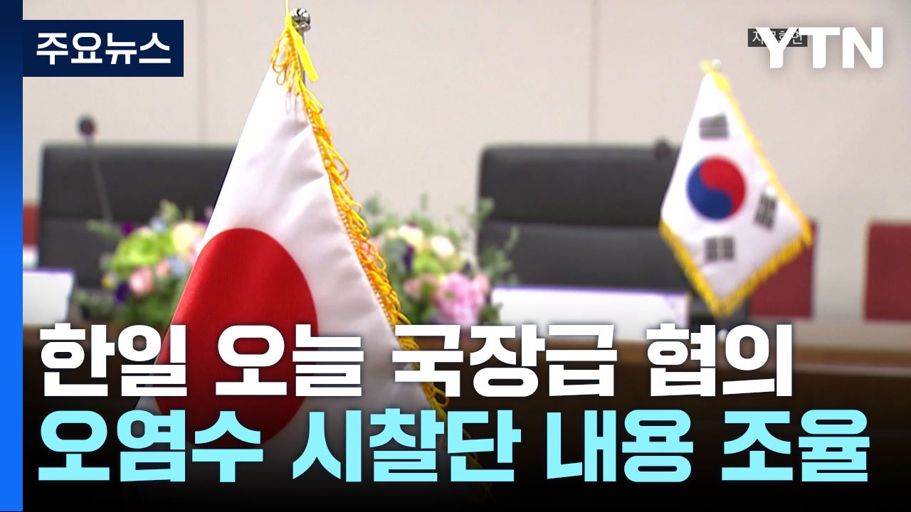 한일, 오늘 서울서 국장급 협의...후쿠시마 오염수 시찰단 조율 / YTN