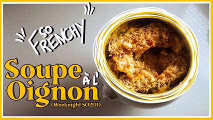 Soupe à l'oignon, je vous sers un bol ?