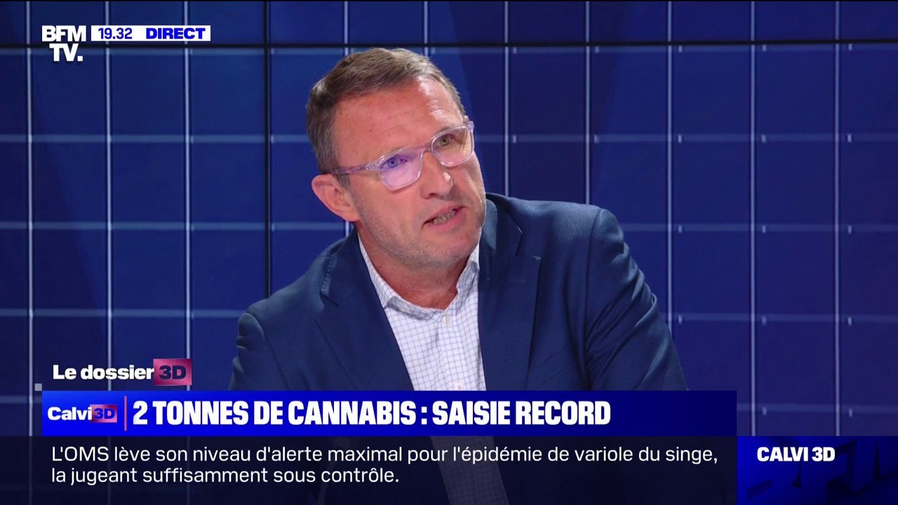 Saisie de drogue record dans les Yvelines: "Une enquête exceptionnelle avec un résultat exceptionnel" pour David Le Bars (SCPN)